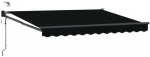 Elektrinė i&scaron;traukiama pavėsinė Juodas 3 x 2,5 m