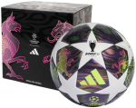 Futbolo kamuolys adidas UCL 25/26 Final League Box violetinė-balta JX9101 (5)