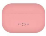 Fixed Ultracienkie silikonowe etui Silky do Apple AirPods Pro 3 rožinė