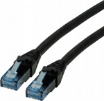 Roline ROLINE &ndash; Patch &ndash; Kabelis &ndash; RJ- 45 (M) iki RJ- 45 (M) &ndash; 20 m &ndash; UTP &ndash; CAT 6a &ndash; Be halogenų, formos, suvytas &ndash; juodas (21.15.2759)