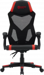 Canyon Ergonomi&scaron;ka žaidimų kėdė Flow MCH01, spalva: raudona/juoda (CNE-MCH01R)