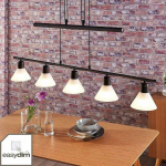 Astro Eleasa LED pakabinamas &scaron;viestuvas, easydim 5 lempučių, juodas