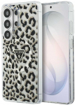 Dėklas Cg Mobile Sas Guess case IML Leopard Print Triangle MagSafe for Samsung Galaxy S26 Ultra juodas