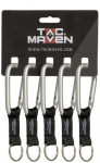 Tac Maven Carabiner 8mm Karabinai, 5 vnt.