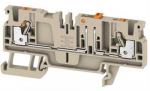 Weidmuller Bandomasis laidas ADT2C 0,5-2,5mm&sup2; smėlio spalvos