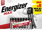 Elementai ENERGIZER Max , AAA, LR03, 8 vnt