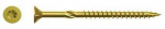 Medsraigčiai įleidžiama galva, TORX30 6,0 x 120 /60 mm cinkuotas (100 vnt)