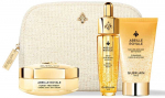Set Guerlain: Abeille Royale Honey Age-Defying Day Kreminis For Face, 50 ml + Abeille Royale Replumping Oil For Face & Neck, 15 ml + Abeille Royale Cleansing Foam, 40 ml
