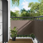 Balkono Ekranas Taupe 100 x 800 cm Oksfordo audinys