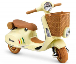 Lean Cars Elektrinis motoroleris Vespa XW-03 smėlio spalvos