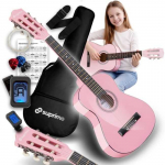 SUPRIMO JRC SET PK gitara klasyczna 1/4 rožinė do