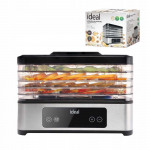 Teesa Didelis maisto džiovintuvas grybams, vaisiams ir daržovėms &bdquo;IDEAL INOX&ldquo; + konvekcija 400 W + laikmatis