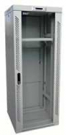 LEXI-Net 19" stovo spintelė 18U 600x600 nuimama, vėdinimo blokas, termostatas, ratai, 600kg, stiklas, pilka