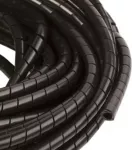 EM Group Apsauginė spiralinė žarna juoda 25mm x 10m (SP25BK)