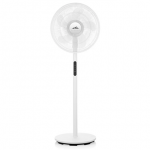 Ventiliatorius ETA ETA Breezo 460790000 | Fan | Stand Fan | 60 W | Diameter 45 cm | Greičių skaičius 4 | Oscillation | Remote control | Baltas