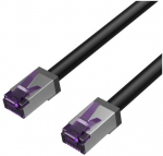 Nezatř&iacute;děno Shiverpeaks Kabelis krosowy Flexline RJ-45, Cat 6a, S/FTP, juoda, 3 m (FL31-28045)