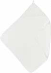 Meyco Baby medvilninis vonios rank&scaron;luostis su gobtuvu 80 &times; 80 cm, Offwhite &ndash; Terry Ruffle