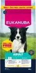 Sausa barība suņiem - Eukanuba Adult Medium vi&scaron;tiena, 15+3kg
