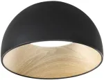 30W LED lubinis &scaron;viestuvas COCO, juodas, CCT