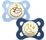 MAM &ndash; Original Night Silk 2p Box V &ndash; mėlynas &ndash; 0-6 mėn.