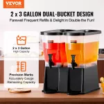 Gėrimų dispenseris talpa 11 l 450 x 415 x 530 mm