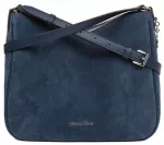 Granatowa sk&oacute;rzana listonoszka Michael Kors 35S6S5ZM2S