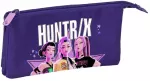 Safta Kpop Demon Hunters Figthers triple pencil case