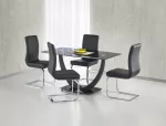 ANTON table color: juodas