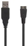 Sinox Vienas USB A - Micro USB 3.0 kabelis. 1,8 m. Juoda