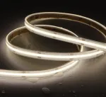 5W/m LED COB juosta saunai NEXTEC, 480LED/m, 24V, 4000K, IP68, 5m ritė