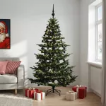 Dirbtinė kalėdinė eglutė su rutuliuku 210 cm 300 LED