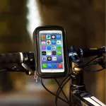 Bez Marki Vandeniui atsparus dviračio telefono laikiklis