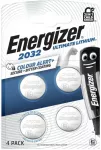 Ličio baterija CR2032 3V 254mAh Ultimate Energizer 4 vnt. blisteris