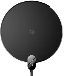 Baseus Skaitmeninis LED belaidis įkroviklis | Qi | 15W | juodas