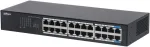 &Scaron;akotuvas Switch DAHUA DH-S3024-24GT Switch type Unmanaged Switch layer L2 Rack mounting Yes Stackable Yes Form factor Desktop/Wall-Mounting 24xRJ-45 jungtys RJ-45 Ports Type Gigabit Ethernet (10/100/1000) 24xGigabit Ethernet (copper) jungtys quantit ...