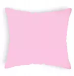 Designpremium Rožinė medvilninė pagalvės užvalkalas 70x80 cm