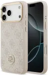 Dėklas Guess 4G Strass Logo MagSafe do iPhone 18 Pro Max / 17 Pro Max rožinė