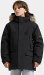 Didriksons žieminė parka SYLVIN KIDS PARKA 2 - Juodas (I&scaron;ankstinis užsakymas)