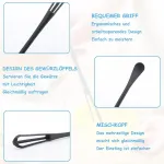 Flexnova 6 mini &scaron;luotelių rinkinys puodeliams, maža &scaron;luotelė, mini plastikinė, ne&scaron;iojama mini &scaron;luotelė, 2 viename &scaron;luotelė, prieskonių &scaron;auk&scaron;tas, mai&scaron;ymo &scaron;auk&scaron;tas skirtas gaminti, mai&scaron;yti, plakti kiau&scaron;inius, mai&scaron;yti