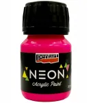 Penosil Neoniniai Uv &scaron;vytintys akriliniai dažai Pentart, meniniai, ry&scaron;kūs, 30 ml, rožiniai