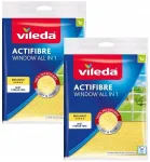 2x Vileda Actifibre langų &scaron;luostė stiklui, 36x32cm