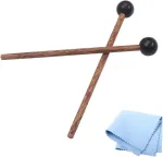 Medinis Xilofono Plaktukas su Guminė Galvute, 22 cm