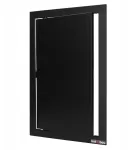 Korbi Kotarbau juodos plastikinės revizinės durelės 250x400mm