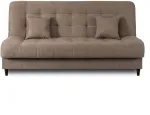 Mebel Elite I&scaron;skleidžiama sofa-lova NEPAL, 187 &times; 87 cm, ruda