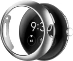 Beliyo kietas dėklas, skirtas Google Pixel Watch, kietumo Pc dėklas, visapusi&scaron;ka ekrano apsauga, itin plonas, atsparus kritimui ir įbrėžimams, skaidrus