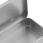 Keileoho stačiakampės metalinės dėžutės, 30 vnt., mini metaliniai indai su dangteliu, mažos metalinės dėžutės, dėžutės su vyriais, metalinė dėžutė saugojimui, "pasidaryk pats"