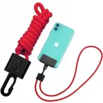 Smart-tel virvelė telefonui dėklui Crossbody, raudona