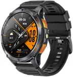 Glacierx Orb Juodas i&scaron;manusis laikrodis 466x466 Gps skambučiai kompasas žingsniai pulsas meniu Lt | Juodas