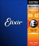 Elixir Eliksyras Nanoweb 9-42 stygos elektrinei gitarai