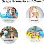 Vandeniui atsparus plūduriuojantis eva hantelis, reguliuojamas svoris, neslystanti rankena vandens aerobikos pratimams